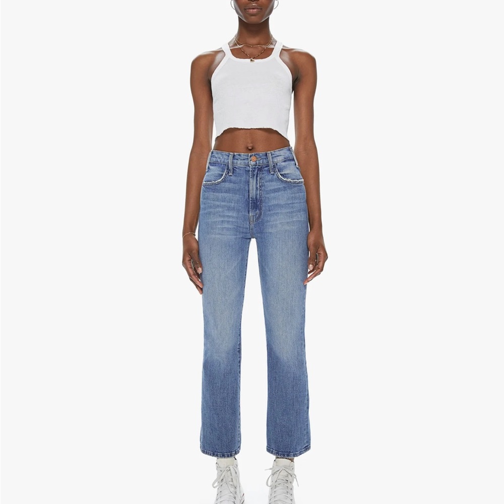 Mother “the hustler” ankle jeans 27